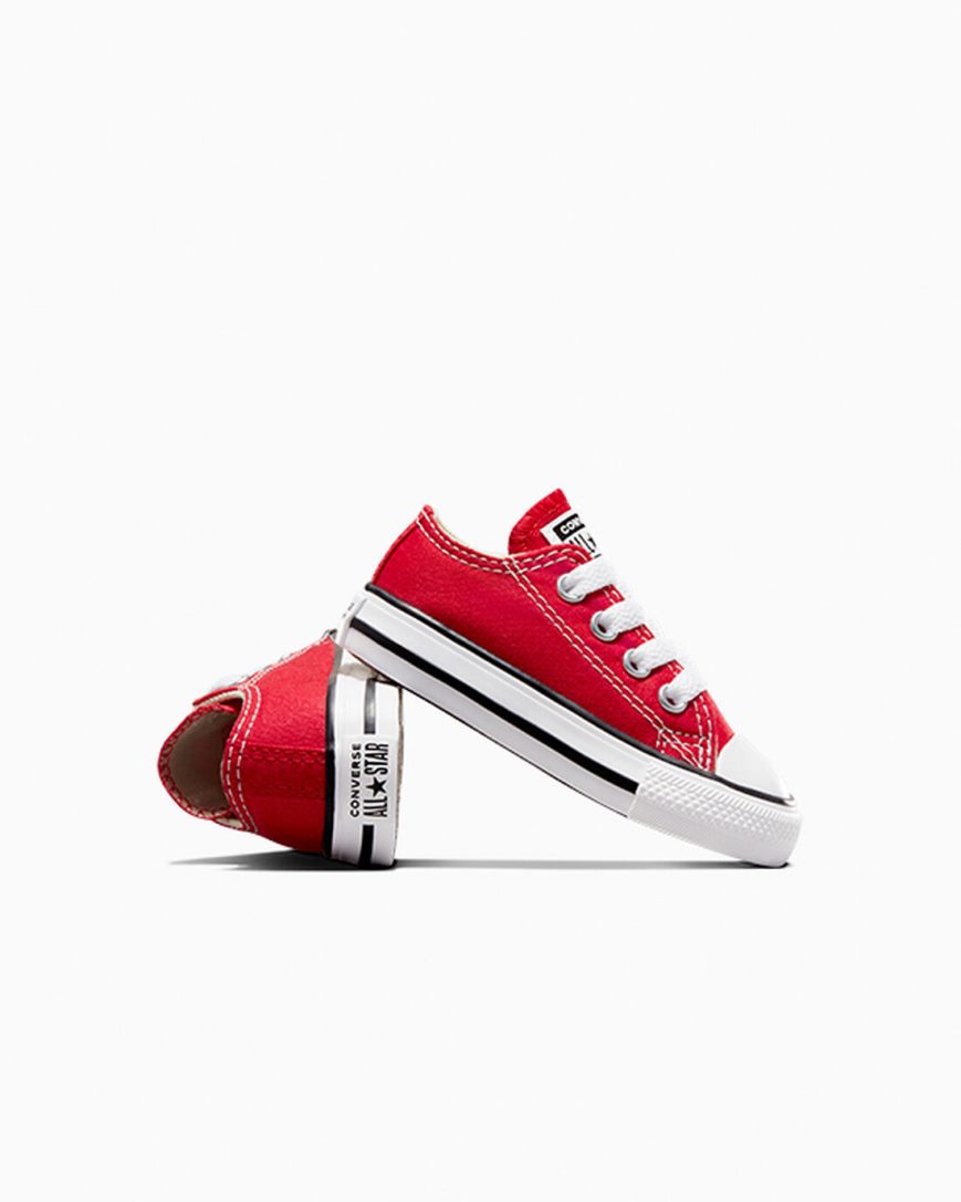 Boys' Converse Chuck Taylor All Star Classic Low Top Shoes Red | AU 14E90J